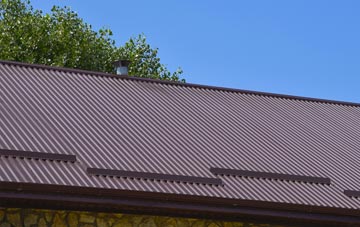 typical Whitwell On The Hill corrugated roof uses